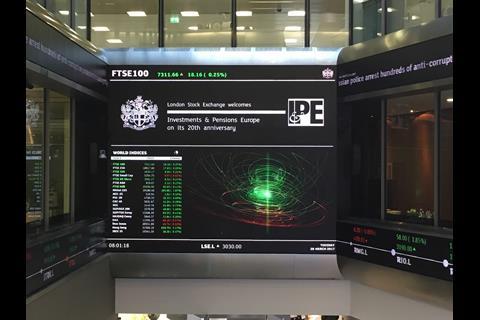 IPE opens the London Stock Exchange, March 28 2017